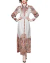 Dza Maxi Dress In White