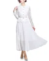 Dza Midi Dress In White