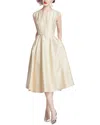 Dza Midi Dress In White