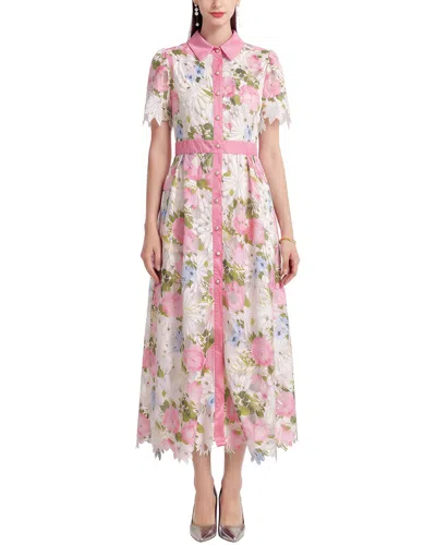 Dza Midi Dress In Multi