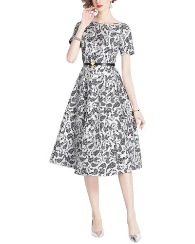 Dza Midi Dress In Multi