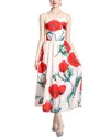Dza Midi Dress In Multi