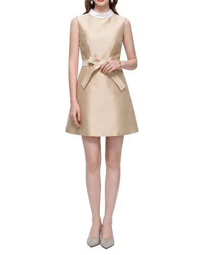 Dza Mini Dress In Neutral
