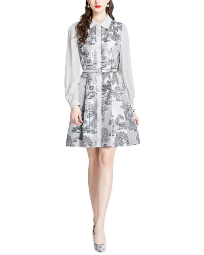 Dza Mini Dress In White
