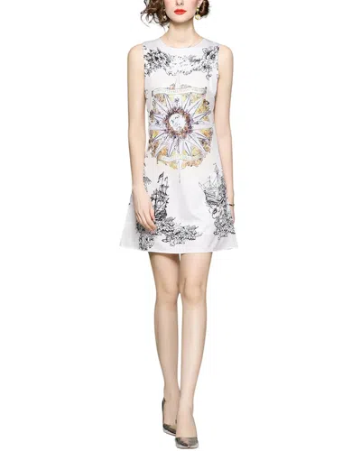 Dza Mini Dress In White