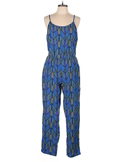 Pre-owned E&m Collection Jumpsuit In Blue