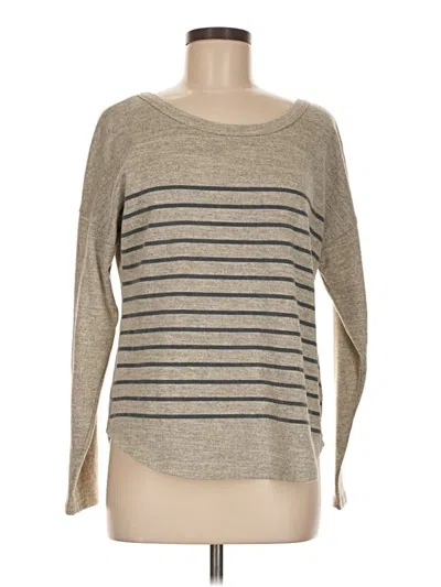 Pre-owned E&m Collection Pullover Sweater In Brown