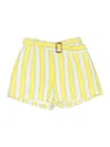 E&m Collection Shorts In Yellow