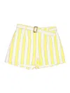 E&m Collection Shorts In Yellow