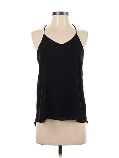 Pre-owned E&m Collection Sleeveless Blouse In Black