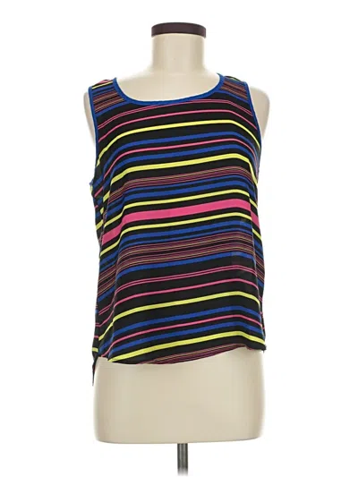 Pre-owned E&m Collection Tank Top Black Strapless Neckline Tops