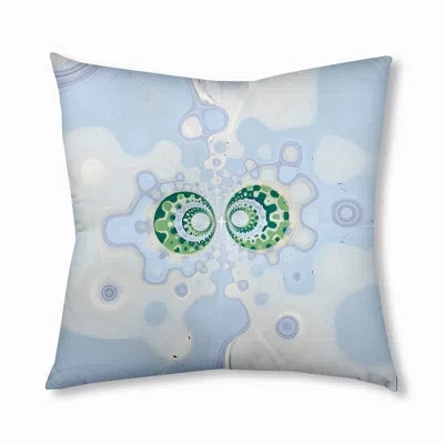 E By Design 10_bohemian & Eclectic Amoeba Meet Design Tufted Floor Pillow In Blue