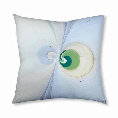 E By Design 139_bohemian & Eclectic Infinity Swirl Design Tufted Floor Pillow In Blue