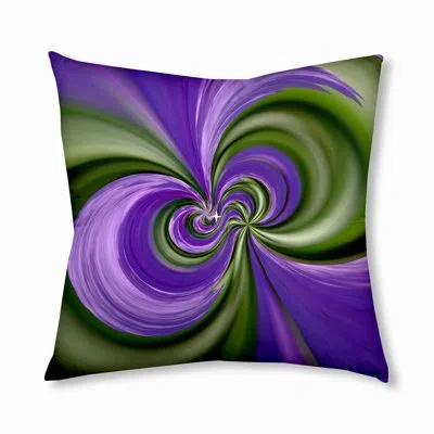 E By Design 157_bohemian & Eclectic Mint Julip Design Tufted Floor Pillow In Purple