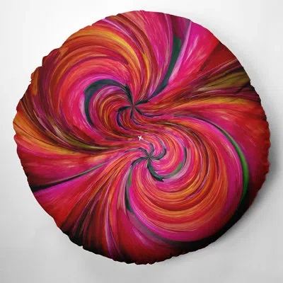 E By Design 180_bohemian & Eclectic Pinky Promise Design Tufted Floor Pillow