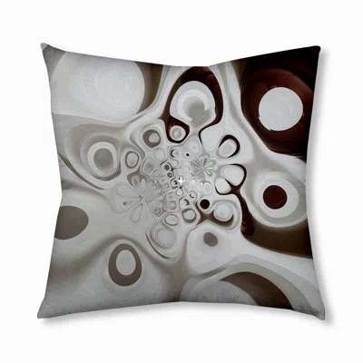 E By Design 261_bohemian & Eclectic Vintage Deco 2 Design Tufted Floor Pillow In Grey