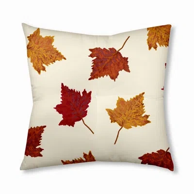 E By Design 285_design Name Holiday Design Tufted Floor Pillow In Ivory