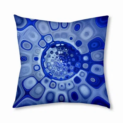 E By Design 43_bohemian & Eclectic Blue Lava Design Tufted Floor Pillow