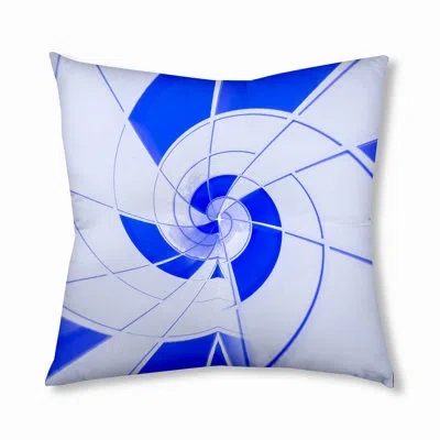 E By Design 47_bohemian & Eclectic Blue Storm 1 Design Tufted Floor Pillow