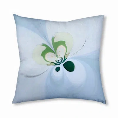 E By Design 67_bohemian & Eclectic Butterfly Design Tufted Floor Pillow In Blue
