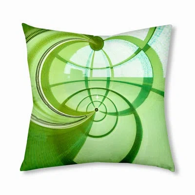 E By Design 79_bohemian & Eclectic Deco 2 Design Tufted Floor Pillow In Green