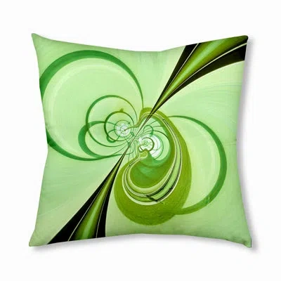 E By Design 83_bohemian & Eclectic Deco 4 Design Tufted Floor Pillow In Green