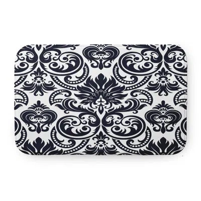 E By Design Alexys Pet Feeding Placemat In Navy