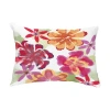 E By Design Ani Outdoor Rectangular Pillow Cover & Insert In Red