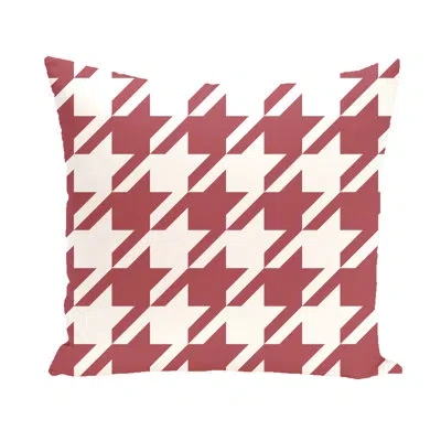 E By Design Animal Magnatism Square Pillow Cover & Insert In Teal