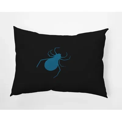 E By Design Animal Print Throw Pillow In Unreal Teal