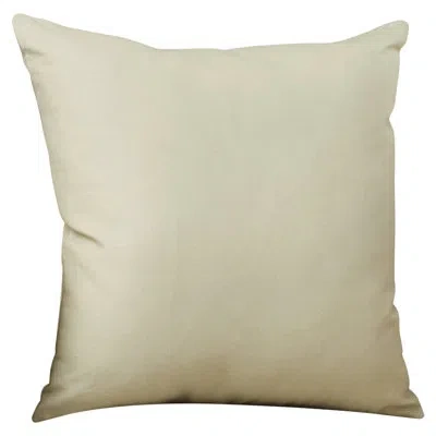 E By Design Aylmer Cotton Throw Pillow In Sage
