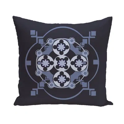 E By Design Bandana-rama Outdoor Square Pillow Cover And Insert In Bewitching