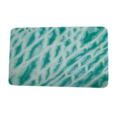 E By Design Bath Mat In Teal