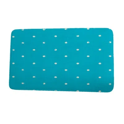 E By Design Bath Mat In Turquoise
