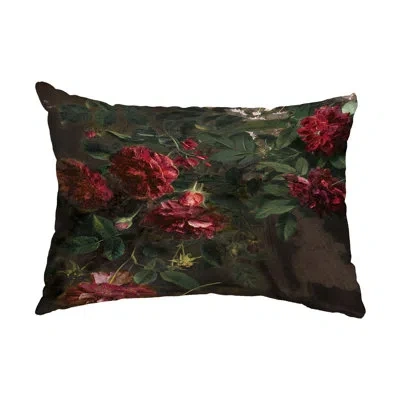 E By Design Blossoming Still Indoor/outdoor Lumbar Pillow