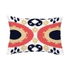 E By Design Boho Outdoor Rectangular Pillow Cover & Insert In Coral