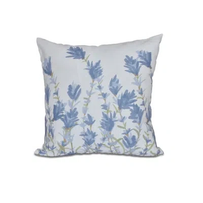 E By Design Botanical Blooms Outdoor Square Pillow Cover & Insert