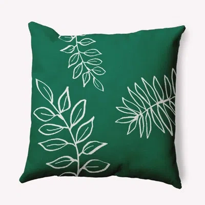 E By Design Breeland Polyester Throw Square Indoor/outdoor Pillow Cover & Insert