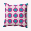 E By Design Bubbles Decorative Throw Pillow In Explorer Blue