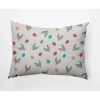 E By Design Chickens And Eggs Easter Decorative Rectangular Pillow Cover & Insert In Whisper White