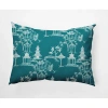 E By Design Chinapezka Outdoor Rectangular Pillow Cover & Insert In Blue