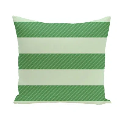 E By Design Coastal Calm Square Pillow Cover And Insert In Green