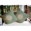 E By Design Compass Pillow Cover & Insert In Sage