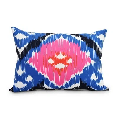 E By Design Decorative Abstract Indoor/outdoor Lumbar Pillow