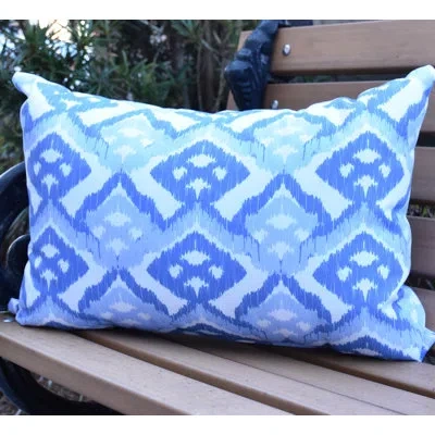 E By Design Decorative Abstract Indoor/outdoor Lumbar Pillow