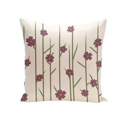E By Design Decorative Floral Pillow