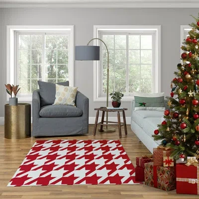 E By Design Decorative Holiday Square Pillow Cover And Insert In Brown