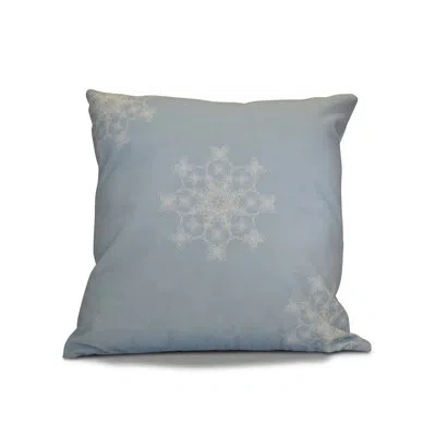E By Design Decorative Square Pillow Cover & Insert In Light Blue