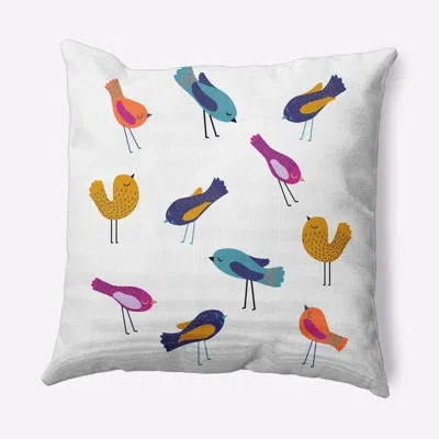 E By Design Decorative Throw Pillow In Teal