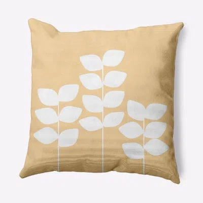 E By Design Decorative Throw Pillow In Yellow